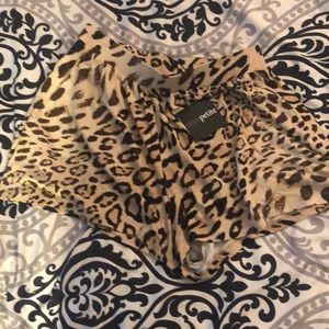 Asos petite Animal print shorts